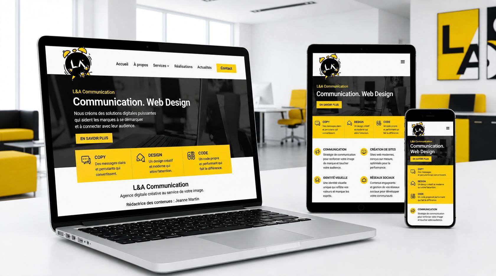 Site web — Boostez votre visibilité avec un site web qui génère des clients