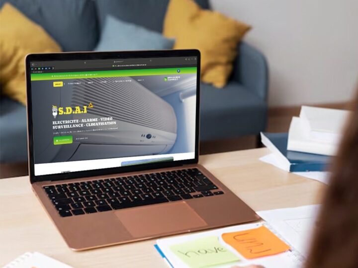 Site internet S.D.A.I réalisé par L&A Communication