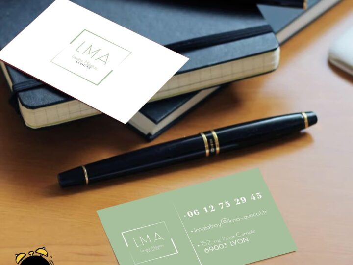 Carte de visite personnalisée — L&A Communication (visuel 8)