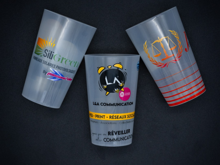 Gobelet réutilisable personnalisé — L&A Communication