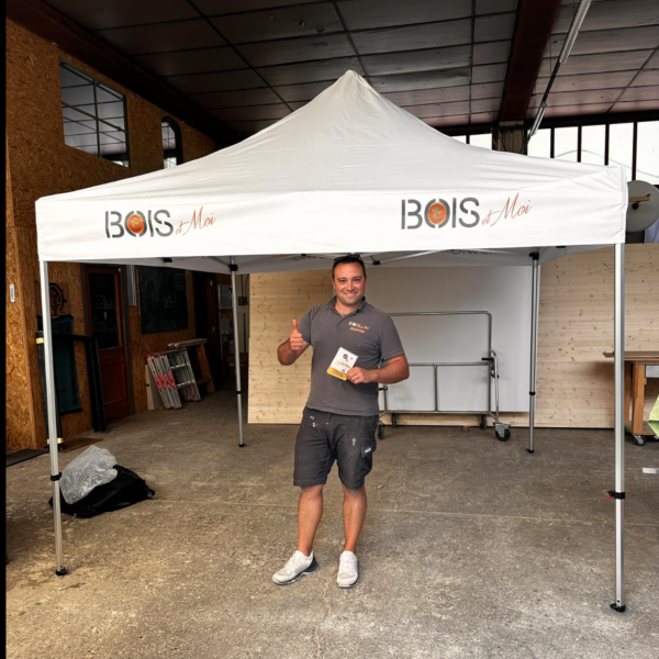 Barnum pliable personnalisé — L&A Communication (visuel 3)