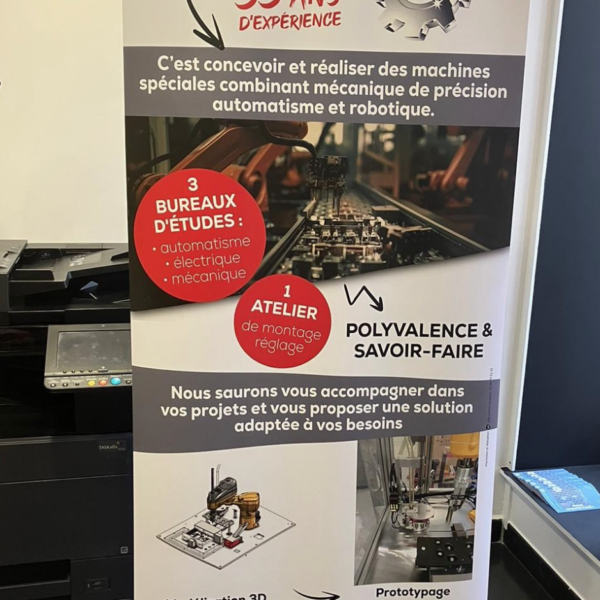 Roll-up personnalisé — L&A Communication