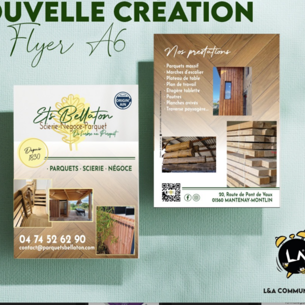 Flyer personnalisé — L&A Communication (visuel 3)