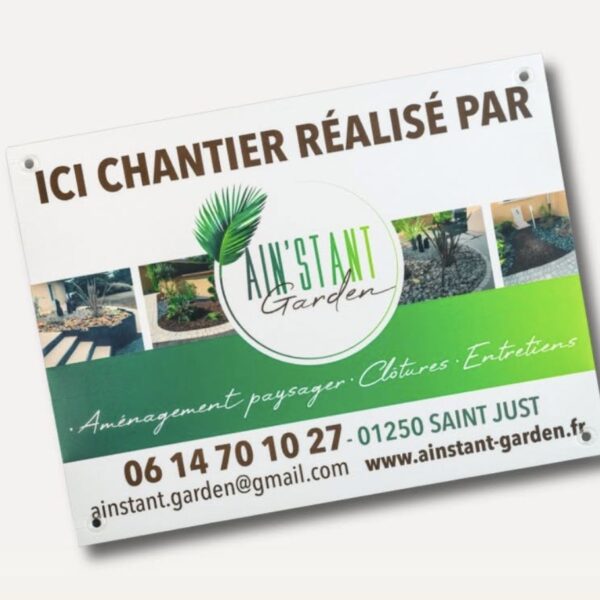 Panneau de chantier — L&A Communication