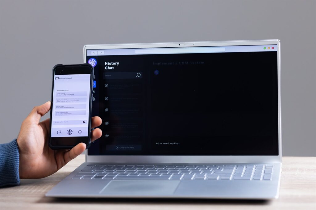 Optimisation site internet : site consulté sur smartphone et sur ordinateur portable